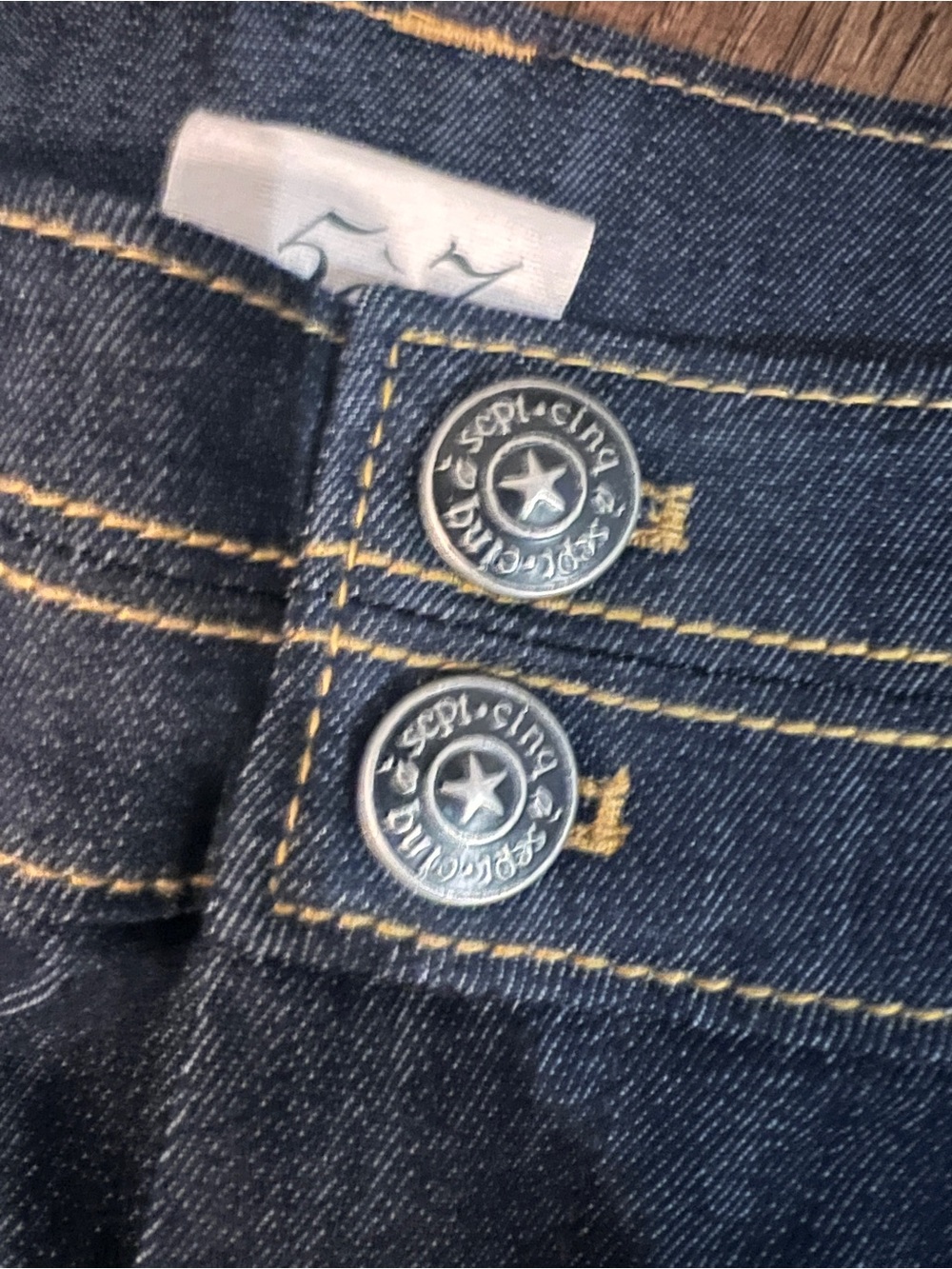 Cinq à Sept Dorothea Indigo High Rise Cropped Flare Jeans Size 0 - Picture 7 of 15